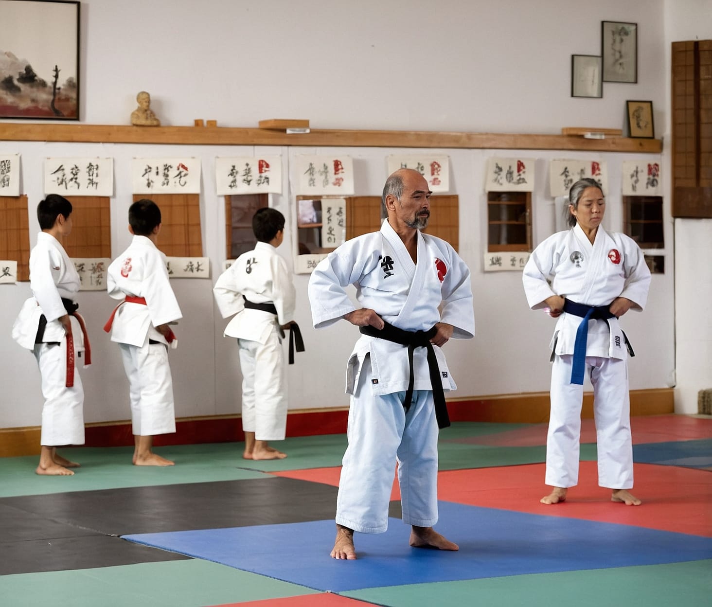 Clases de karate en Móstoles.